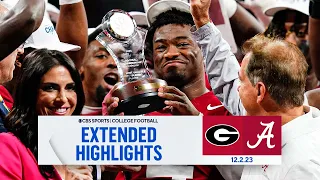 Download No. 1 Georgia vs. No. 8 Alabama: Extended Highlights I SEC Championship I CBS Sports MP3