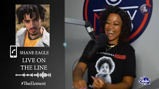 shane eagle unpacks sun u0026 baby blue 4s and speaks on upcoming album and more on theelement