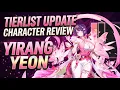 Tierlist Update Character Review Yirang Yeon Tower of God New World