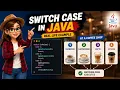 Switch Case with real life example Java in animated way