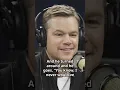Matt Damon about Jack Nicholson