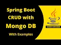 Spring boot Mongo DB CRUD Rest API tutorial Code Decode Mongo DB Example Code Decode