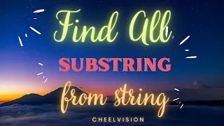 Finding All Substrings in a String A Comprehensive Guide in JavaScript in HINDI 72