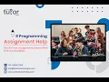 R Programming Assignment Help Learn How To Do R Programming Assignment