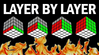 I SOLVED A 4x4 LAYER BY LAYER UNDER 1 MINUTE 