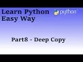 Programming in Python Part 8 Deepcopy