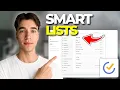 How to Use Smart Lists in TickTick Tutorial 2026