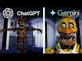 ChatGPT vs Gemini Make FNAF 4 From Scratch