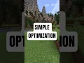 1 simple trick to optimize your Minecraft server