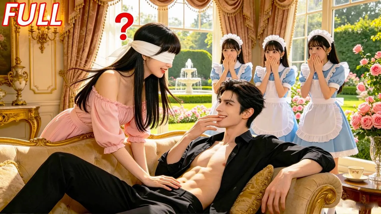 Aveugle, elle a pris le PDG pour son copain — elle a osé soulever sa chemise et toucher ses abdos. 💘 poster
