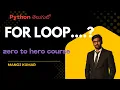 Day 12 Python For Loop Explained in Telugu Looping Through Data Easily