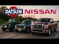 Datsun Nissan Pickup Evolution 1935-2025