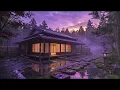 Thunderstorm & Heavy Rain — Dark Japanese Garden Night | 12 Hours Deep Sleep