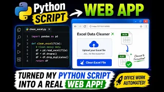 How I Turned My Python Script Into a Web App Using Flask