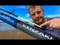 THE best beach rod for Sea fishing - Review of the Kenzaki Surf rod The Great British Surf rod