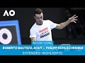 Roberto Bautista Agut v Philipp Kohlschreiber Extended Highlights 2R Australian Open 2022