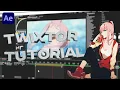 Smooth Twixtor Time Remap After Effects Tutorial
