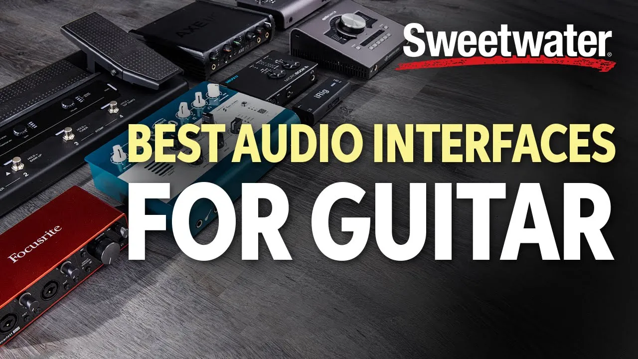 Outline Video Best Audio Interfaces for Guitar