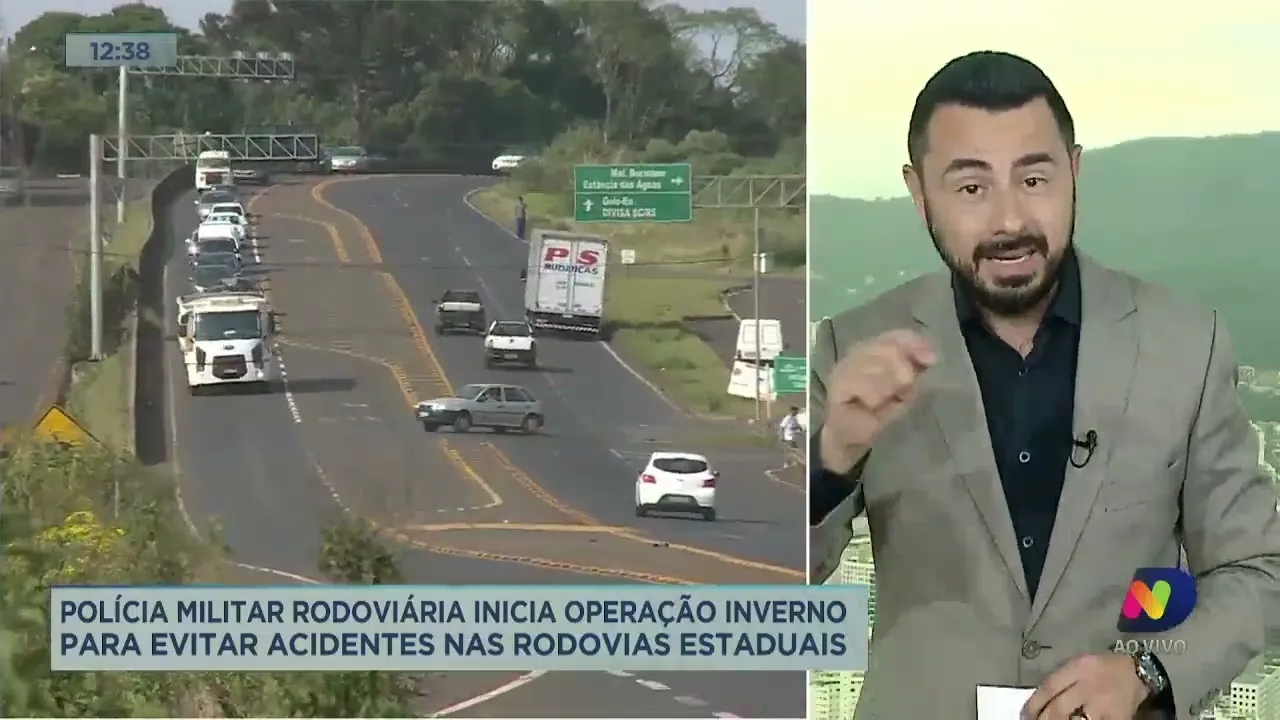 Polícia Militar Rodoviária inicia Operação Inverno para evitar acidentes nas Rodovias Estaduais