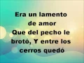 Zamba del cantor enamorado