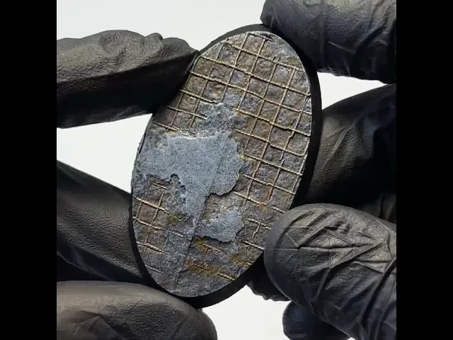 Concrete 42 - Textured Oval bases set (8 pcs. 60–170mm) video thumbnail