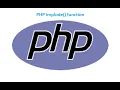 implode function in php