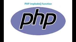 implode function in php