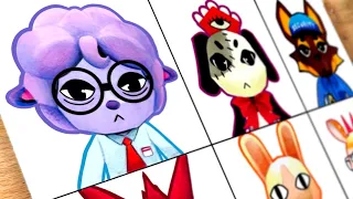 Drawing Roblox: Draw Animal Classes ( ROBLOX ANIMAL HOSPITAL )