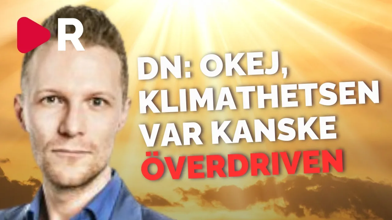 Dn Erkänner: Klimatsekten Kan Ha Överdrivit