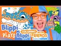 Learn Coloring with Blippi and Friends Plays Games for Kids