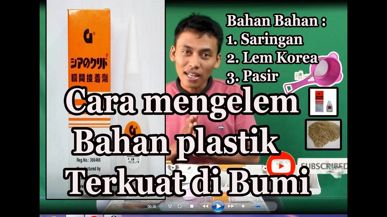 Barang bekas | Cara menambal tangki plastik yang bocor atau pecah | Plastik PE. 