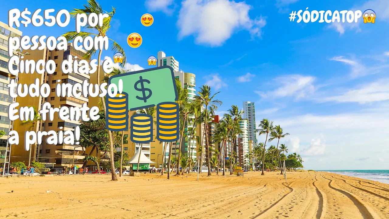Os pacotes mais baratos para MARÇO de 2021 em #recife