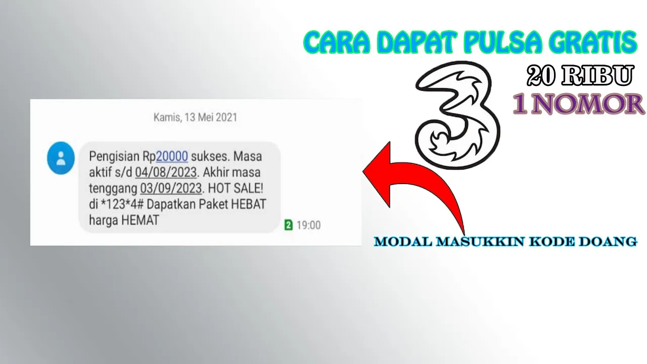 CARA MENDAPATKAN PULSA GRATIS TANPA SYARAT 2020
