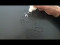 Bluey Pancake Art