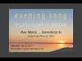 Ave Maria ... benedicta tu -- Josquin des Prez