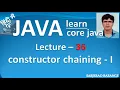 Constructor Chaining in java Sub class constructor always calls super class no-args constructor