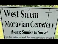 EXPLORING 184 YEAR OLD CHURCH CEMETERY MORAVIAN CEMETERY PART III