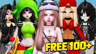 I Tried 100 FREE OUTFITS in Brookhaven… Then This Girl BULLIED Me 😳