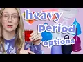 Best Menstrual Cups for a Heavy Period and Discs
