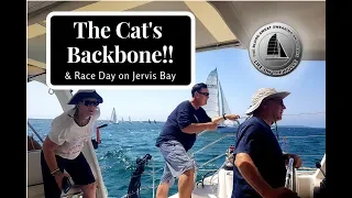 Ep062 Major Bulkhead Install and Race on Jervis Bay – Building a Catamaran