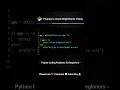 Check are you eligible to vote using python in 30 seconds