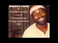 Frankie Knuckles live @ The Warehouse - Chicago - September, 1981' (Manny'z Tapez)