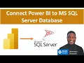 How to Connect Microsoft Power BI to MS SQL Database