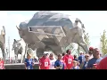 Bills Mafia turns out early to tailgate at Highmark Stadium