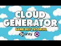 Cloud Spawning System in Unity Instantiate Random floating prefabs Game dev Tutorial