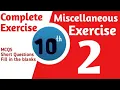 10 class math unit 2 miscellaneous exercise complete class 10 math review exercise 2