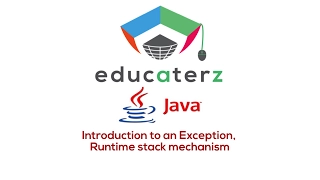Java Programming Tutorial - 25 Introduction to an Exception Runtime stack mechanism