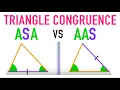 Triangle Congruence Theorems ASA or AAS