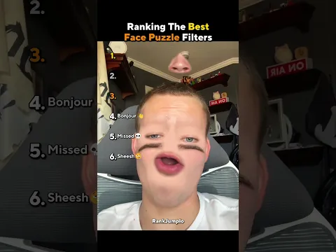 Ranking the best face puzzle filters ๐๐ฟ #usa