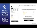 Flutter CheckboxListTile ElevatedButton Widgets - Building Full App